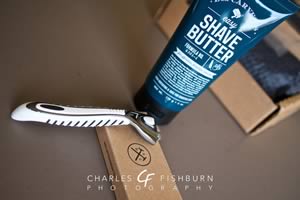 Unboxing the Dollar Shave Club 4X handle, cartridges and shave butter