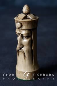 Peter Ganine Gothic chess set, white king