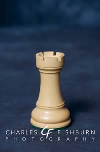 House of Staunton Zagreb '59 wooden chess set, white rook