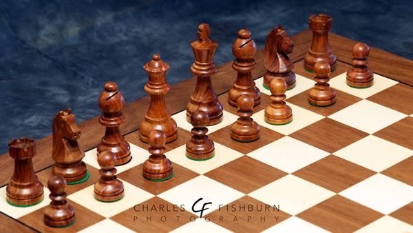 DGT Timeless rosewood chess pieces